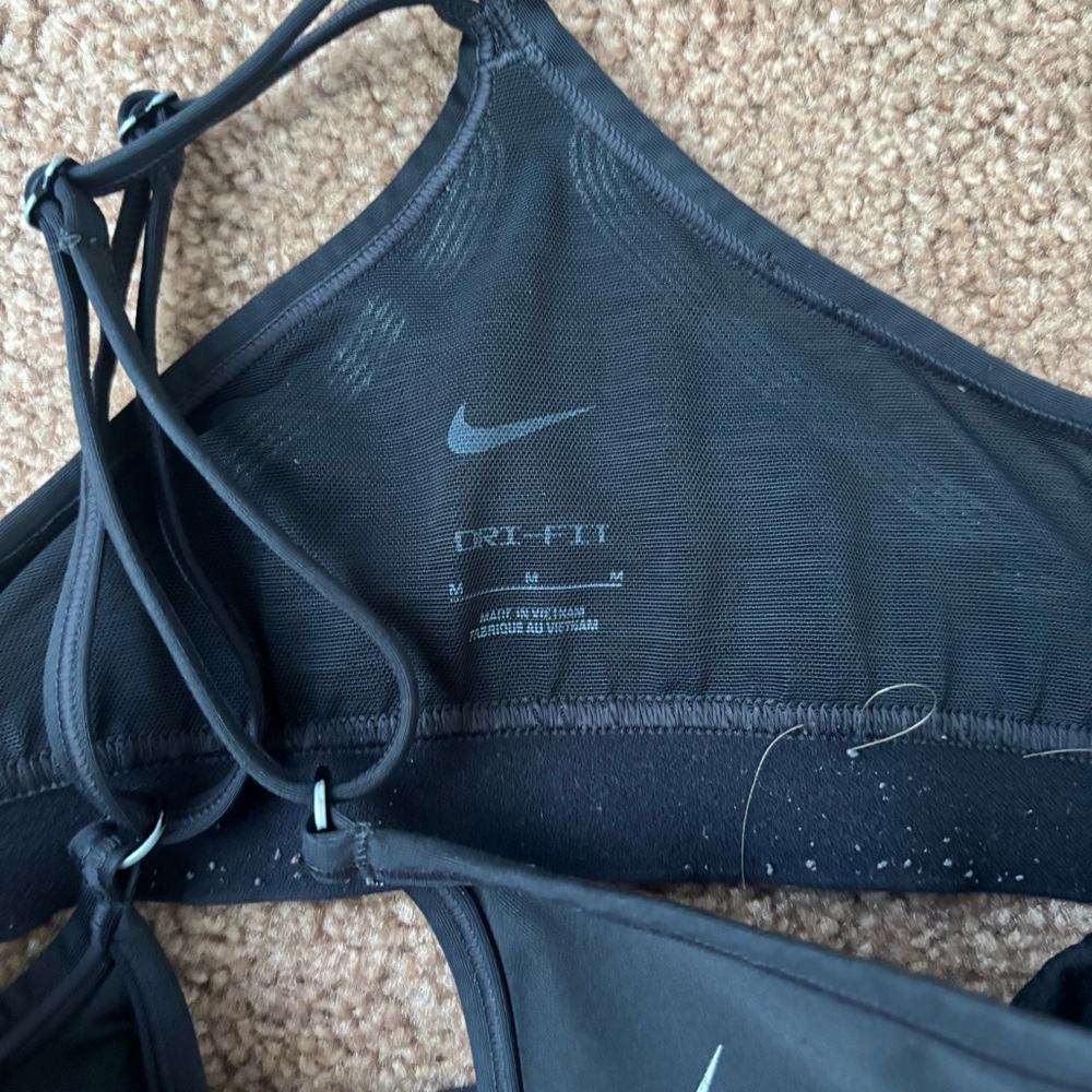 Nike Women's Black and Gray Sports Bras Set - Picture 5 of 13